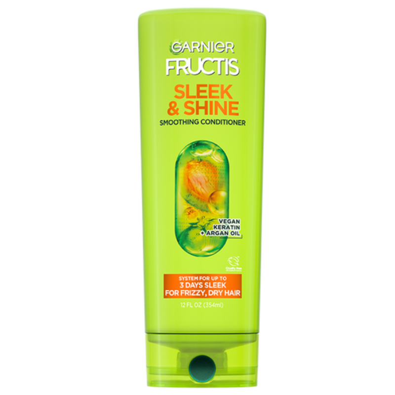 GARNIER FRUCTUS - APRÈS-SHAMPOING SLEEK & SHINE - 12FL,OZ