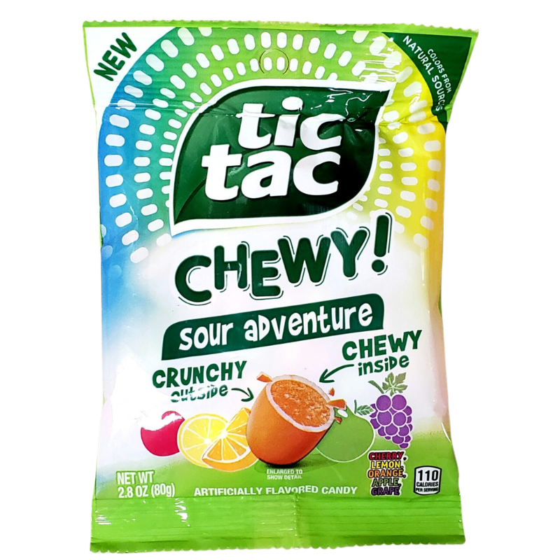 TIC TAC - CHEWY SOUR ADVENTURE - 80G