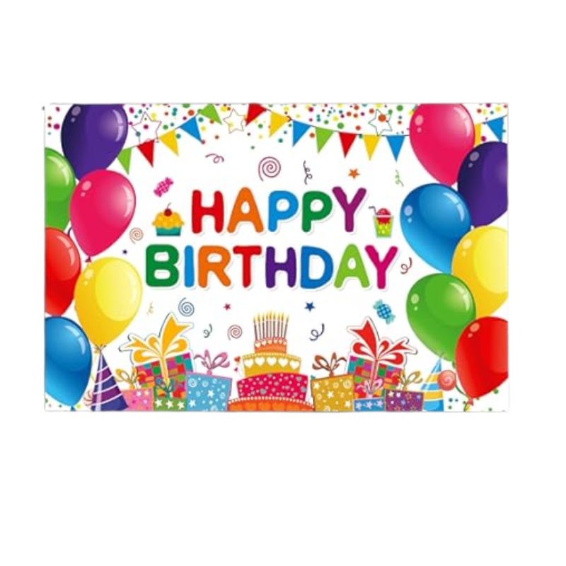 PARTY IMPRESSION NAPPE JOYEUX ANNIVERSAIRE - 2