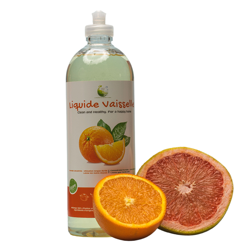 CLEAN SPOT - LIQUIDE VAISSELLE AGRUME CONCENTRÉ 710ML - 710ML