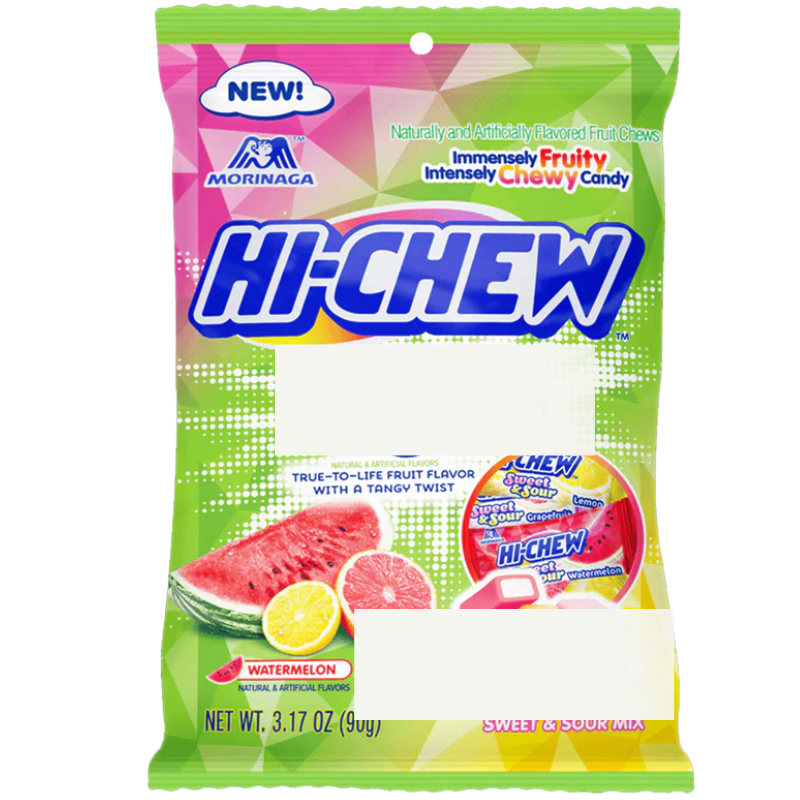 HI-CHEW - SWEET & SOUR WATERMELON -1.94OZ
