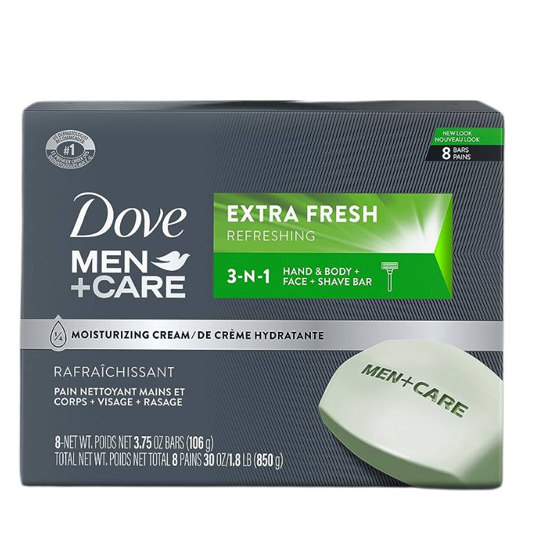 DOVE - MEN + CARE EXTRA FRESH 3-IN-1 - 3.07OZ