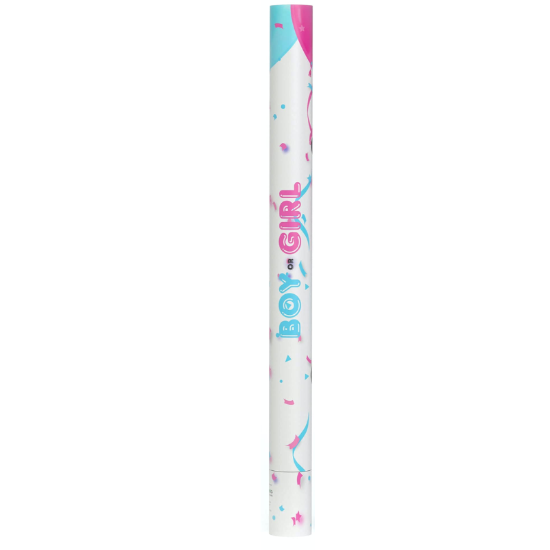 BOY OR GIRL CONFETTI REVELATEUR DE SEXE BEBE (ROSE)