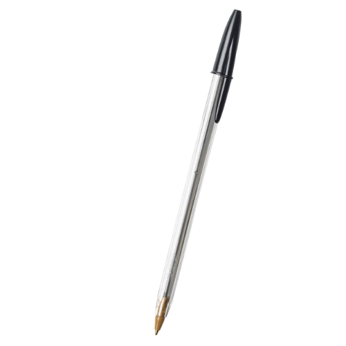 BIC - STYLO BILLE CRISTAL XTRA LISSE ENCRE NOIR