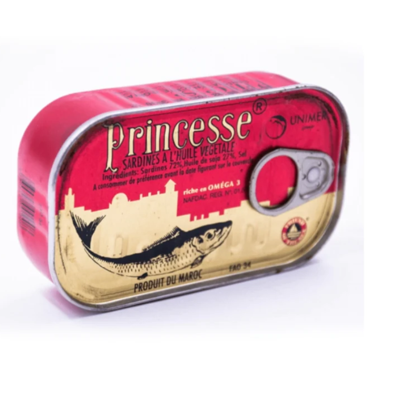SARDINES PRINCESSE - 125 G