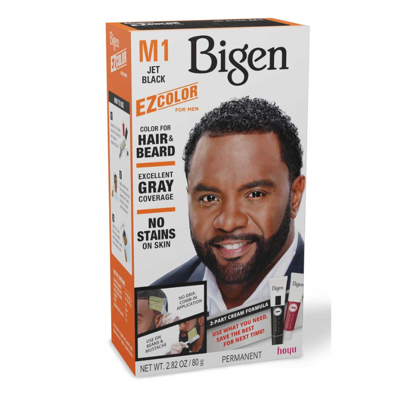 BIGEN - EZ COLOR FOR MEN M3 JET BLACK KIT - 2.82 OZ