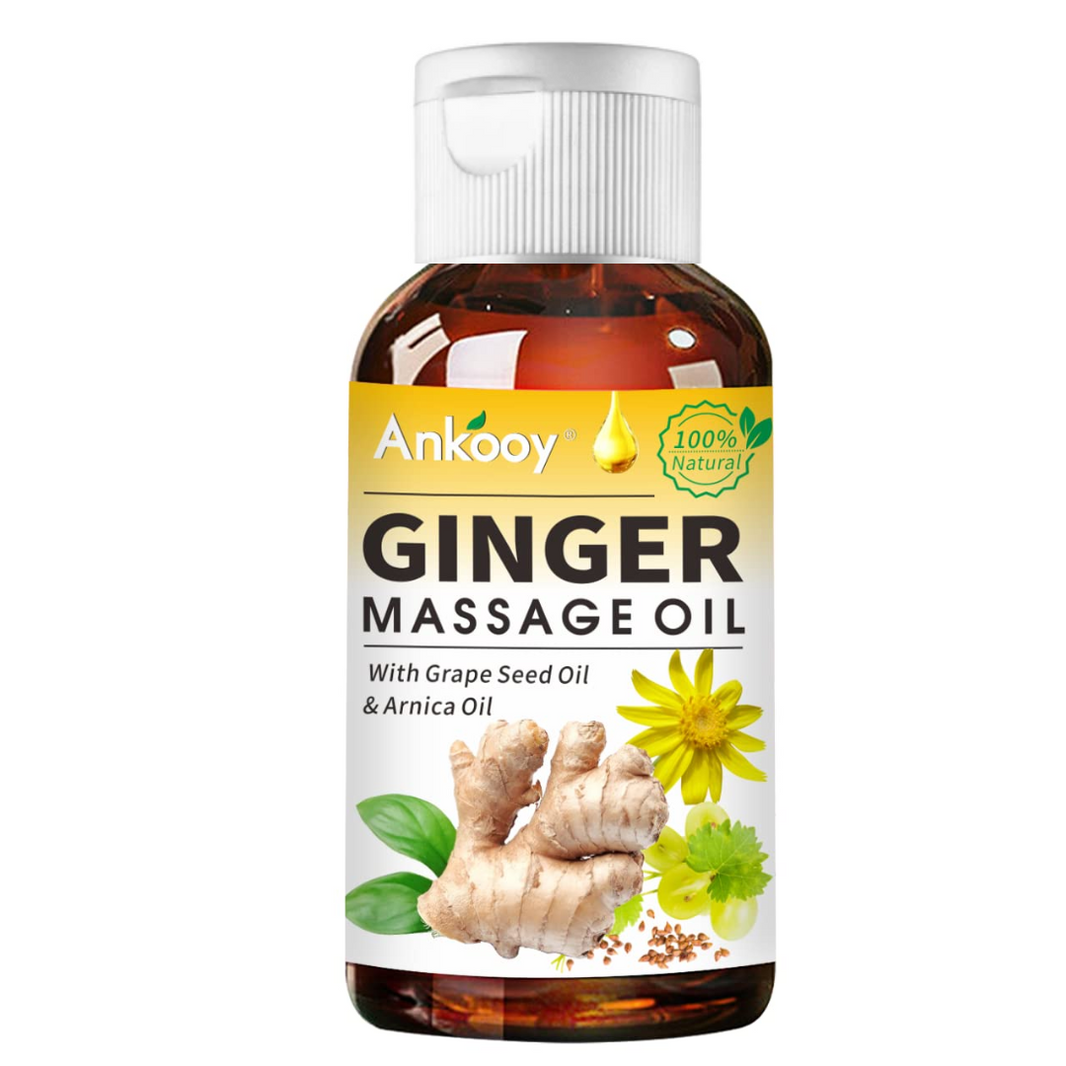ANKOOY - HUILE DE MASSAGE AU GINGEMBRE - 90ML