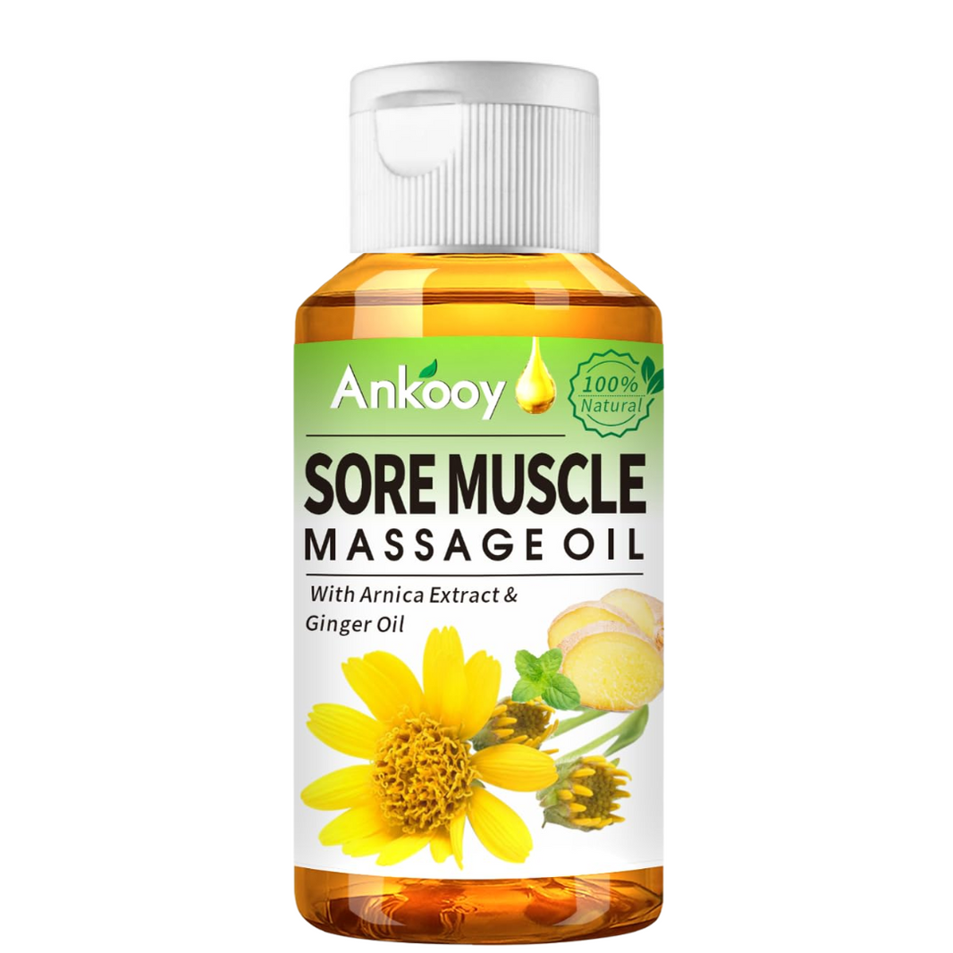 ANKOOY - HUILE DE MASSAGE POUR LES MUSCLES DOULOUREUX - 90ML