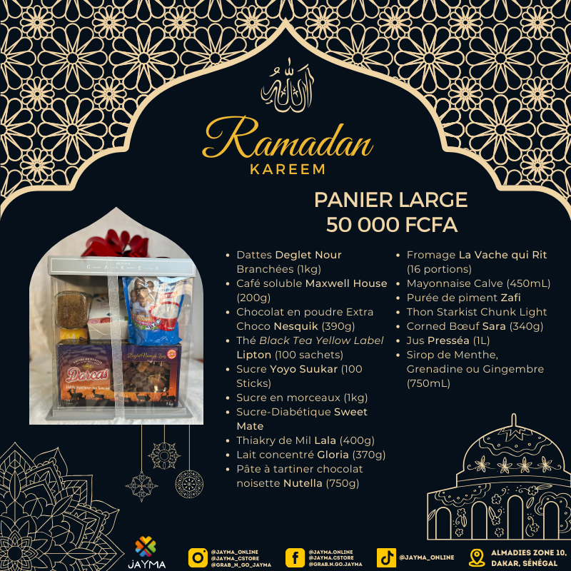 PANIER RAMADAN JAYMA LARGE