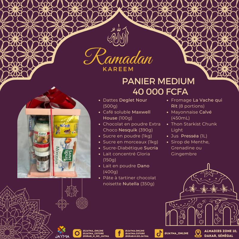 PANIER RAMADAN JAYMA MEDIUM