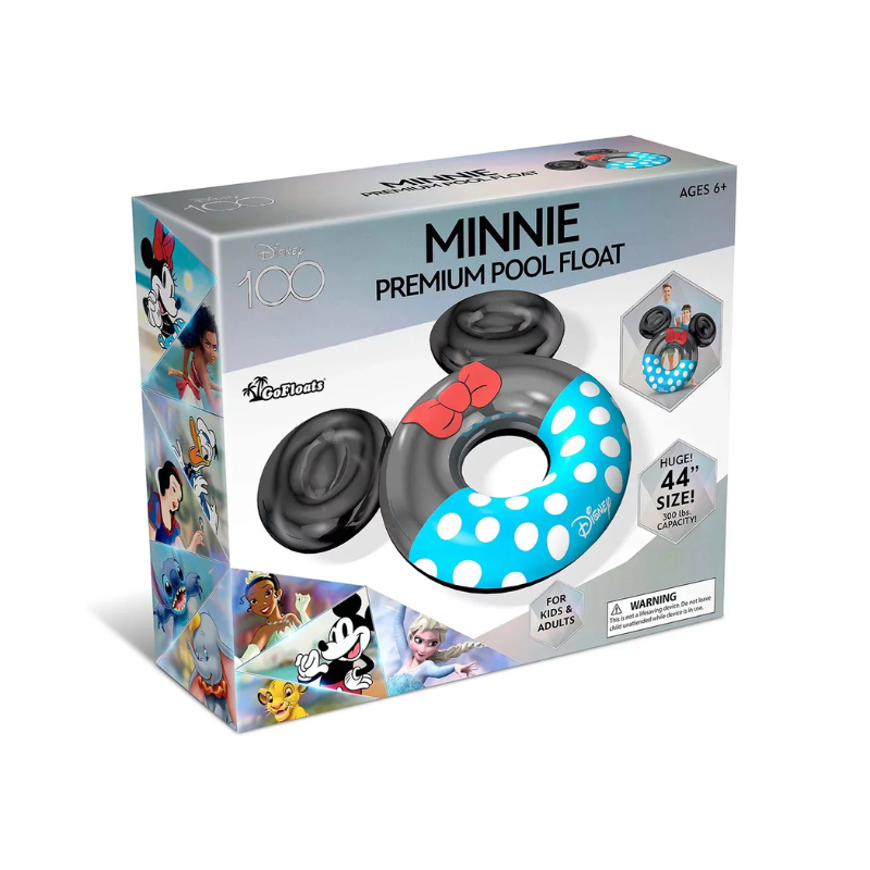 DISNEY 100 MINNIE - FLOTTEUR DE PISCINE PREMIUM 44 ' SIZE