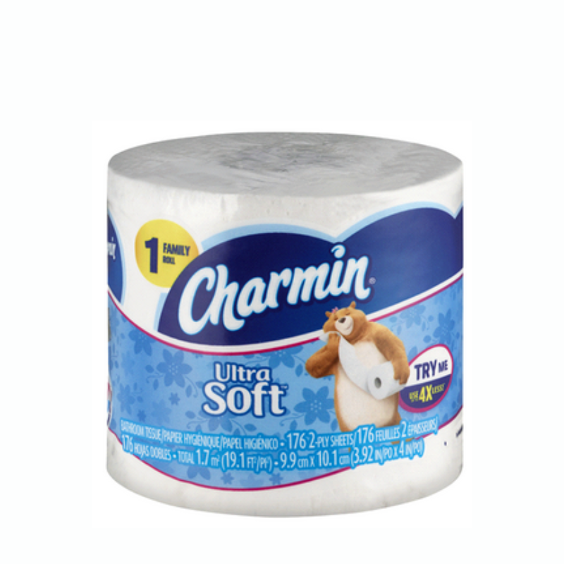 CHARMIN PAPIER HYGIÉNIQUE ULTRA DOUX À UN SEUL ROULEAU - 1.7M