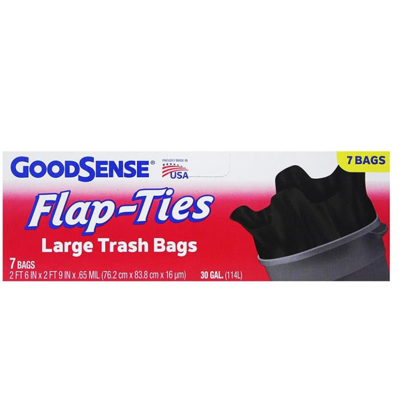 GOODSENSE - TRASH BAG LARGE 30GAL - 7CT