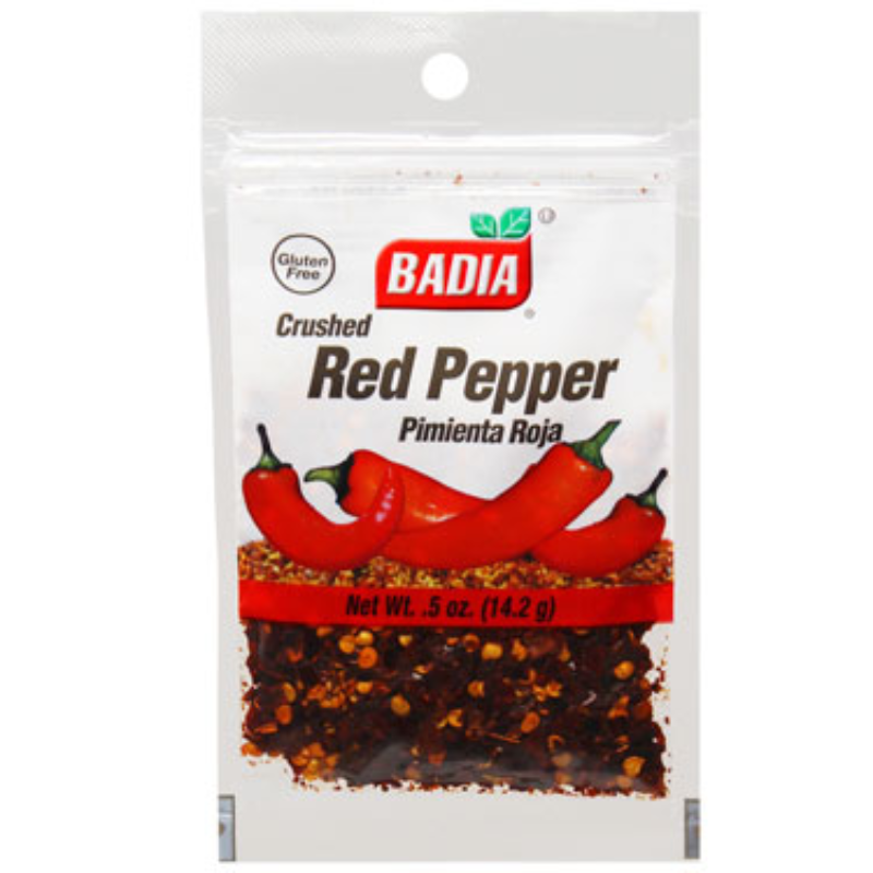 BADIA - PIMENT ROUGE BROYÉ PIMIENTA ROJA - 0,5OZ