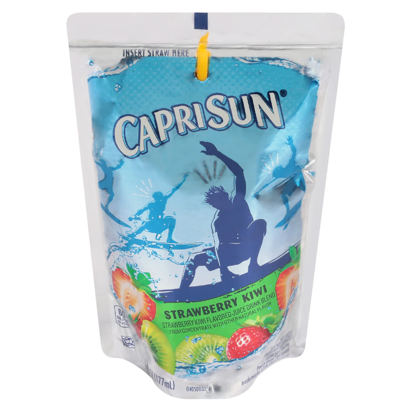 CAPRI SUN - STRAWBERRY KIWI - 6 FLOZ