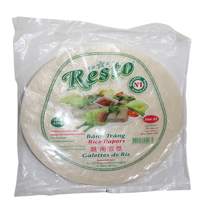 RESTO - GALETTES DE RIZ - SIZE 16