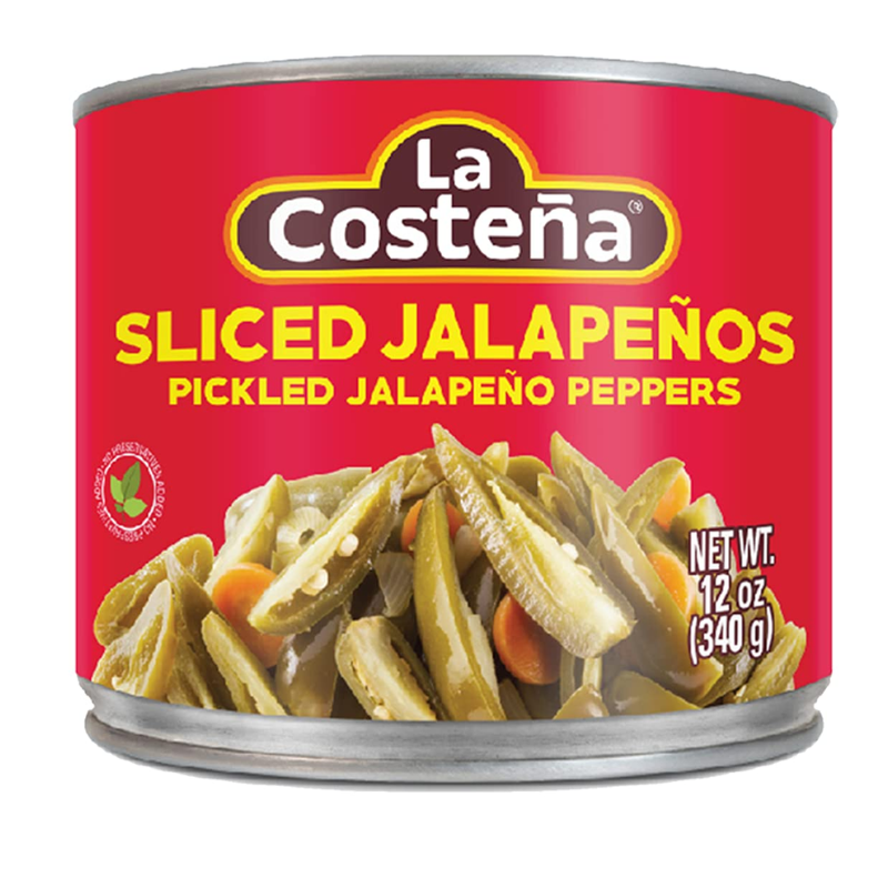 LA COSTEÑA SLICED JALAPEÑO - 340 G