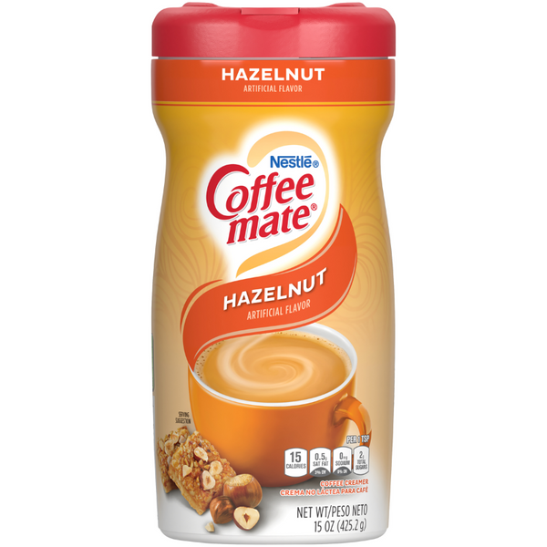 NESTLE - COFFEE MATE CRÉMIER À CAFÉ EN POUDRE DE NOISETTE - 425.2 G
