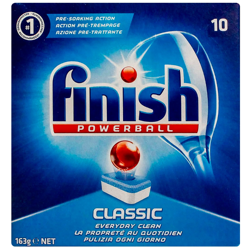 FINISH POWERBALL LAVE-VAISSELLE 10 CT - 163 G
