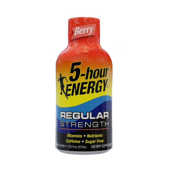 5-HOUR ENERGY REGULAR STRENGTH SHOT BERRY 57mL