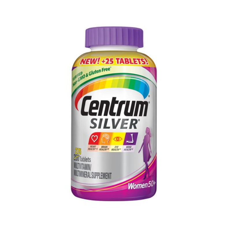 CENTRUM SILVER WOMEN MULTIVITAMIN TABLET, AGE 50 AND OLDER 275 CT