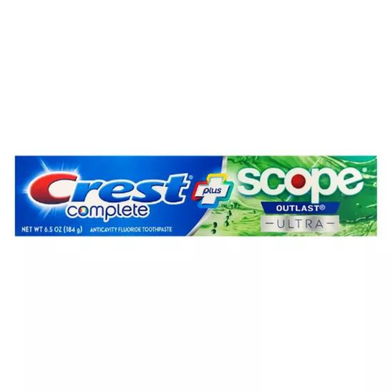 CREST BLANCHIMENT COMPLET + DENTIFRICE SCOPE 184g