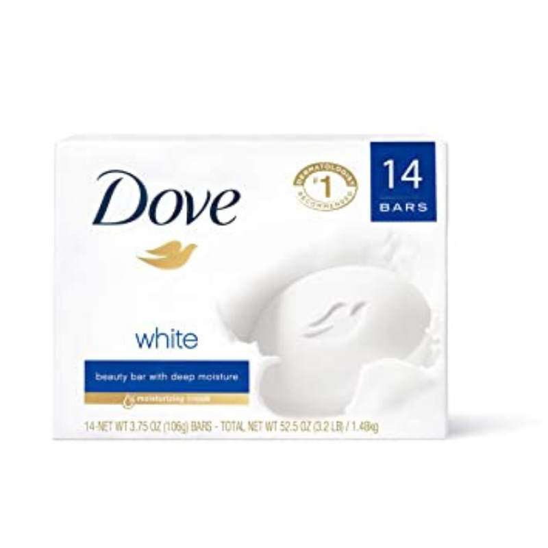 DOVE BEAUTY BAR, WHITE 3.75OZ