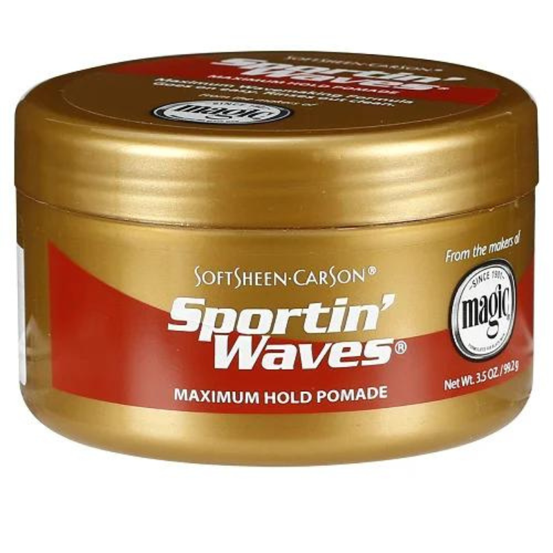 SOFT SHEEN SPORTIN WAVES MAX. HOLD POMADE 3.5OZ