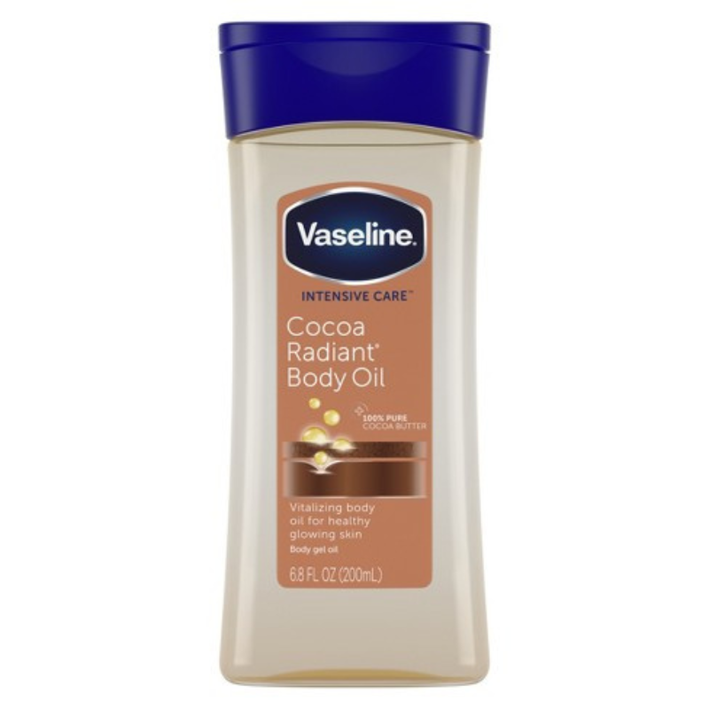 VASELINE INTENSIVE CARE GEL COCOA RADIANT OIL 6.8OZ
