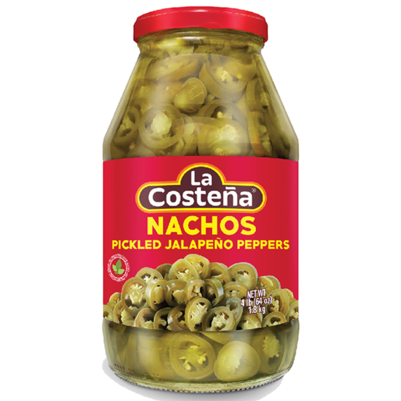 LA COSTEÑA TRANCHES DE NACHO JALAPEÑO MARINÉS 1.8Kg