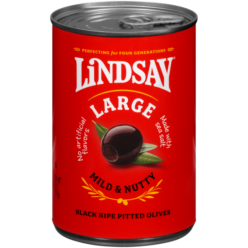 LINDSAY GROSSES OLIVES DÉNOYLÉES 6OZ
