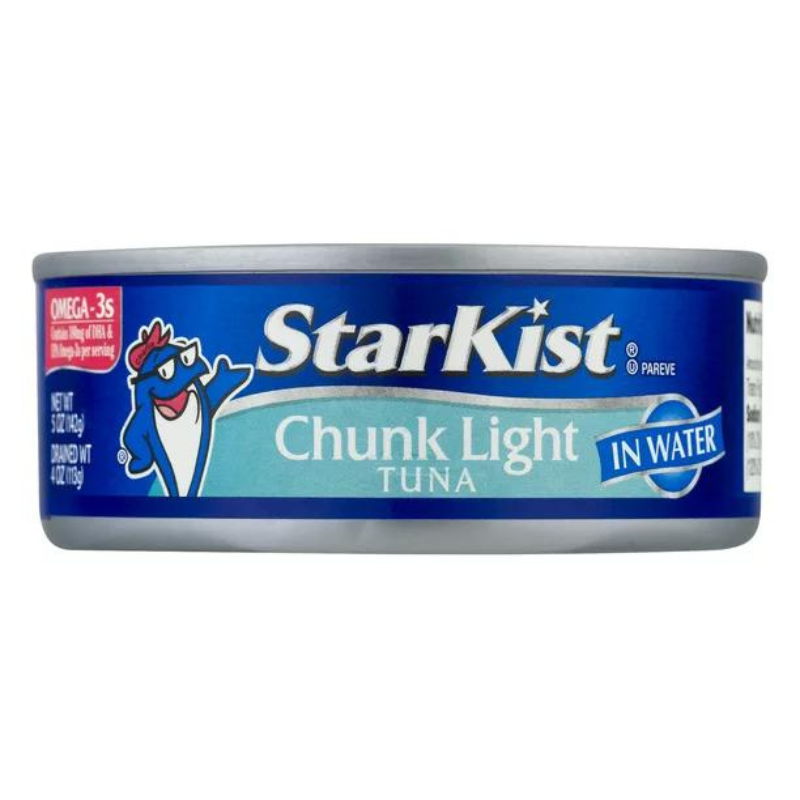 STARKIST THON PÂLE EN MORCEAUX À L'EAU 113g