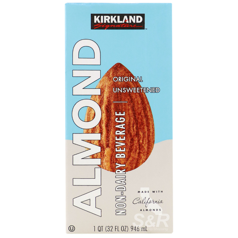 KIRKLAND SIGNATURE Lait d'amande non sucré - 946 mL