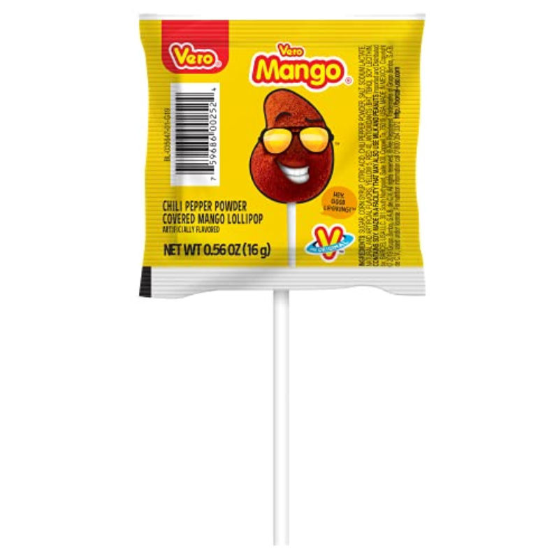 VERO MANGO CHILI PEPPER POWDER COVERED MANGO 16G