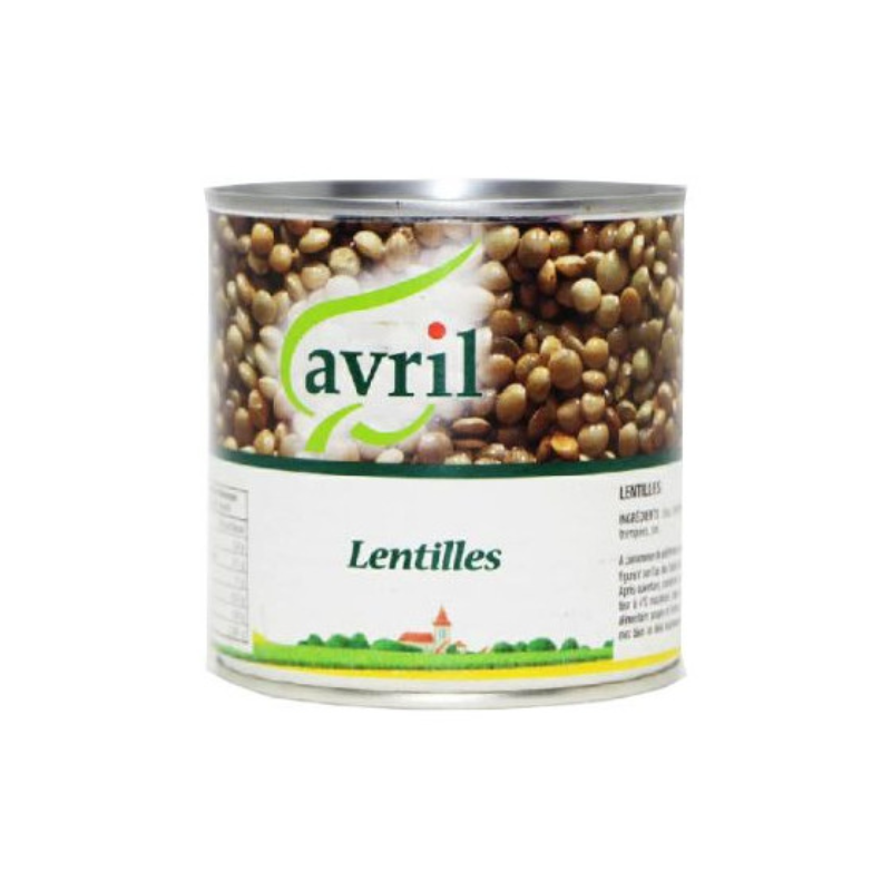 AVRIL LENTILLES 1/2 - 400G