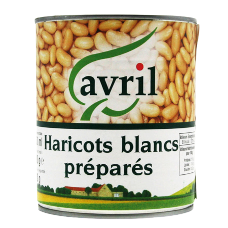 AVRIL HARICOT BLANC 1/2 - 400G