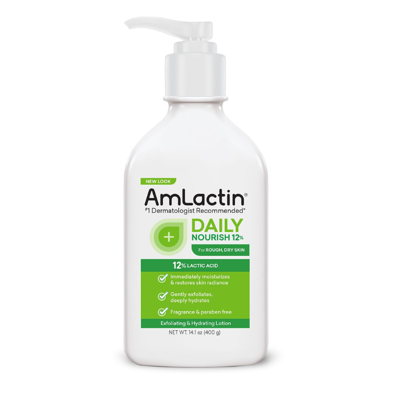 AMLACTIN - LOTION NOURRISSANTE QUOTIDIENNE AVEC 12 % D'ACIDE LACTIQUE – 400 G