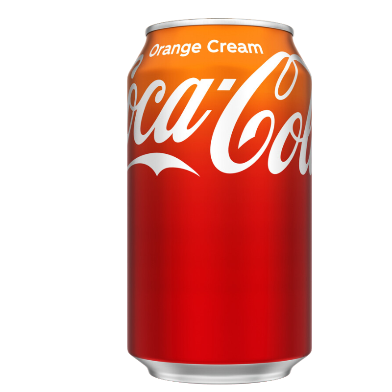 COCA-COLA - ORANGE CREAM - 12FLOZ