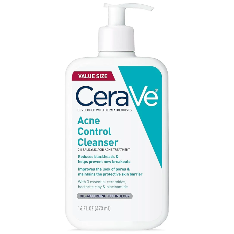 CERAVE NETTOYANT VISAGE ANTI-ACNÉ  - 473ML