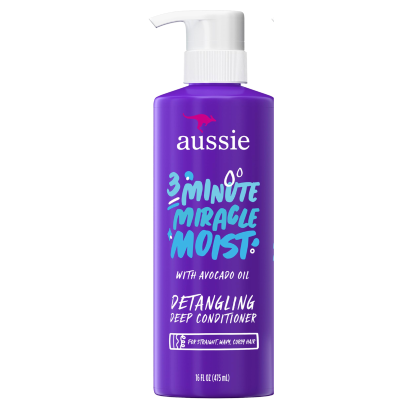AUSSIE - APRÈS-SHAMPOING HYDRATANT PROFOND AUSSIE 3 MINUTE MIRACLE POUR CHEVEUX SECS, À L'HUILE D'AVOCAT ET DE JOJOBA 473ML