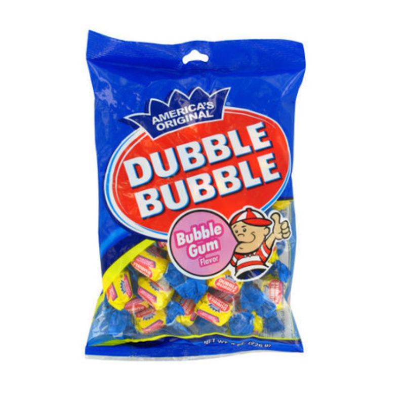 AMERICA'S ORIGINAL - DUBBLE BUBBLE GUM - 3.8OZ