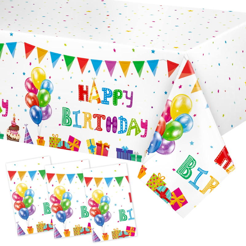 PARTY IMPRESSION NAPPE JOYEUX ANNIVERSAIRE - 2