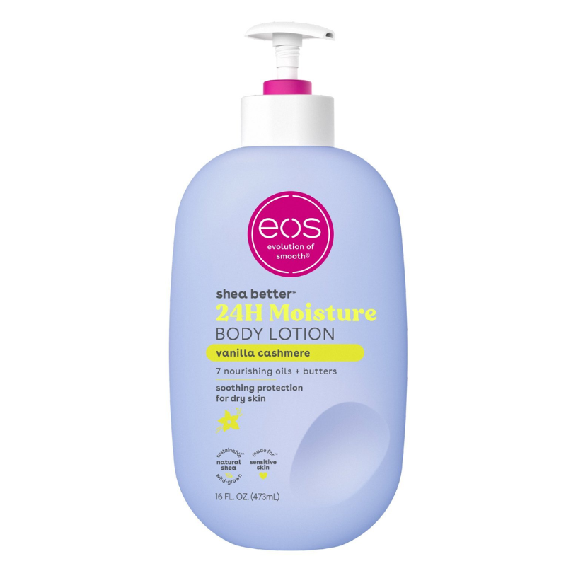 EVOLUTION OF SMOOTH - LAIT CORPOREL HYDRATANT 24 H SHEA BETTER, VANILLE ET CACHEMIRE, POUR PEAUX SÈCHES, 473 ML