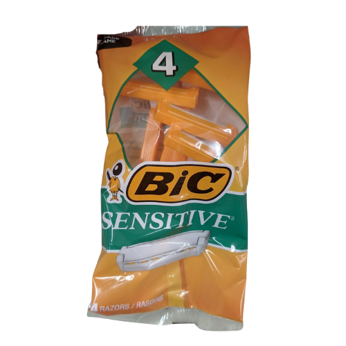 BIC - SENSITIVE 4 RASOIRS 1 LAME