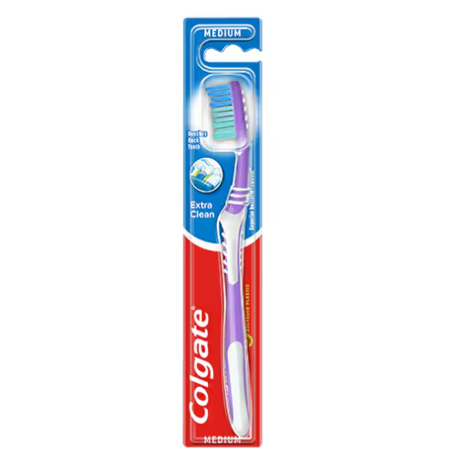 COLGATE -  BROSSE À DENTS EXTRA CLEAN MEDIUM