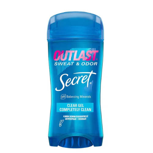 OUTLAST - DÉODORANT EN GEL TRANSPARENT SWEAT & ODOR SECRET 72 HR CLEAR GEL - 2.6OZ