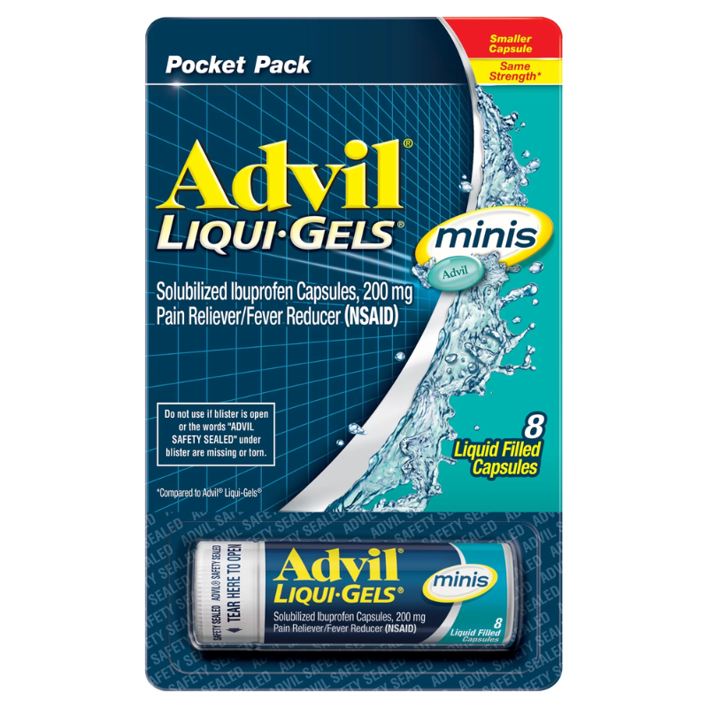 ADVIL LIQUI-GELS MINIS - 8CTS