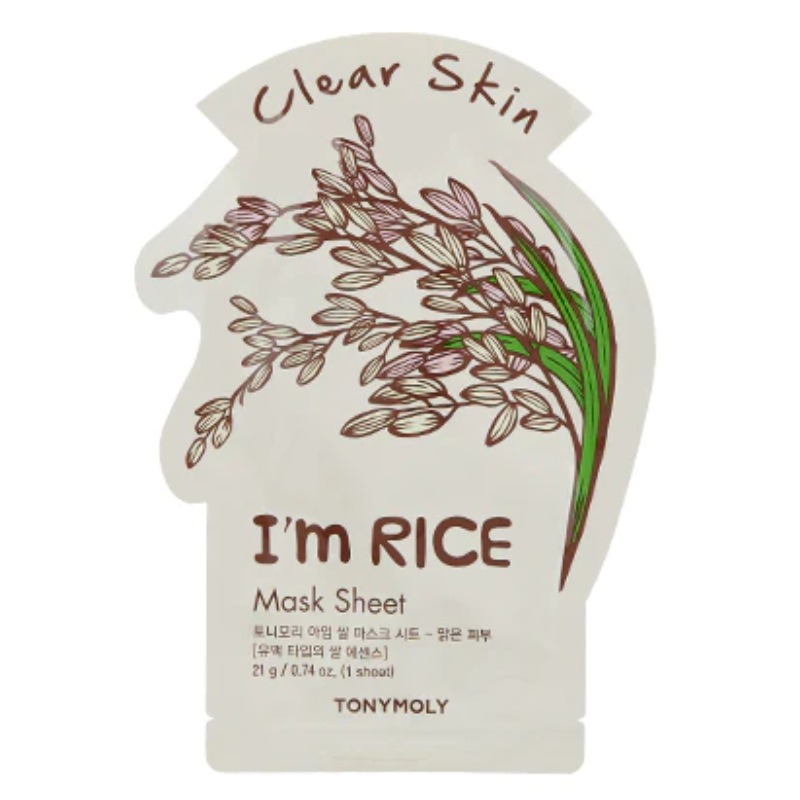 TONYMOLY - I AM RICE MASK SHEET CLEAR SKIN - 0,74OZ