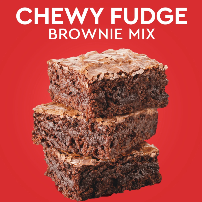 DUNCAN HINES - CHEWY FUDGE BROWNIE MIX - 18,3OZ