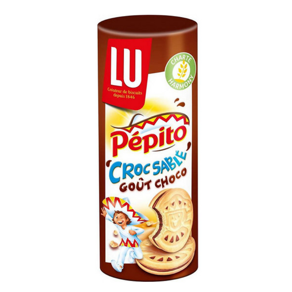 LU - PEPITO CROC SABLE GOUT CHOCO - 294G